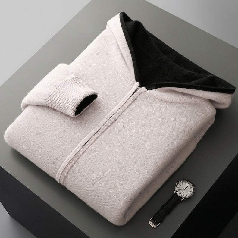 Roma Reversible Cashmere Hoodie