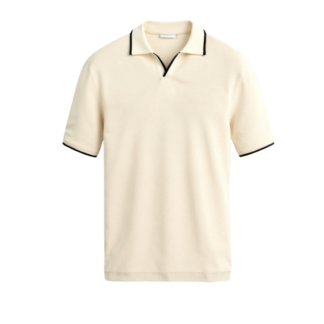 Ciedera Contrast Slim Fitted Polo