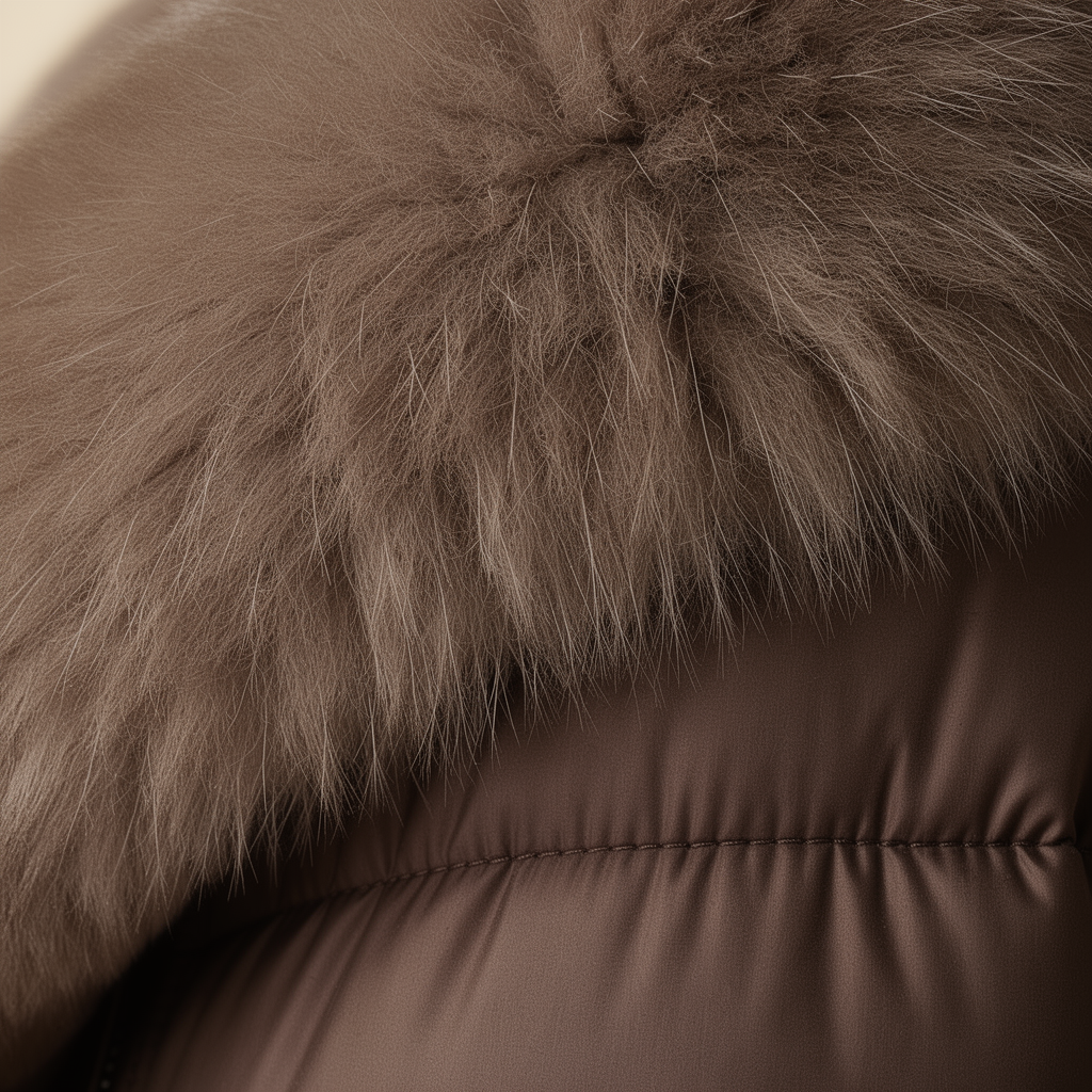 Milani Fur Collar Puffer Jacket