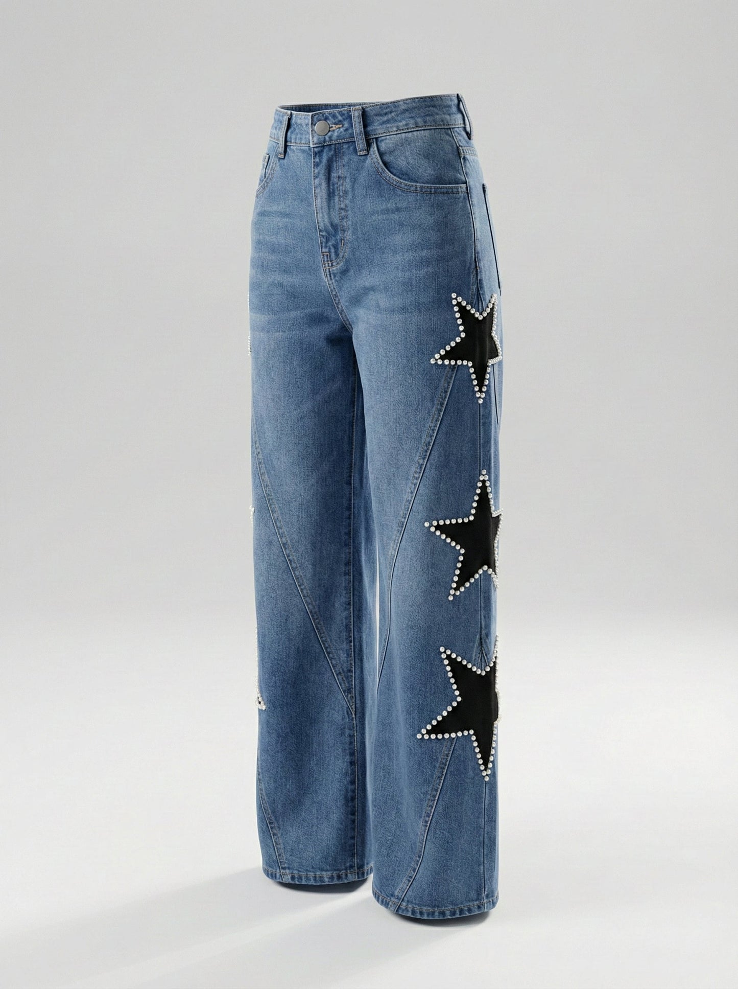 Cleo Star Straight Jeans