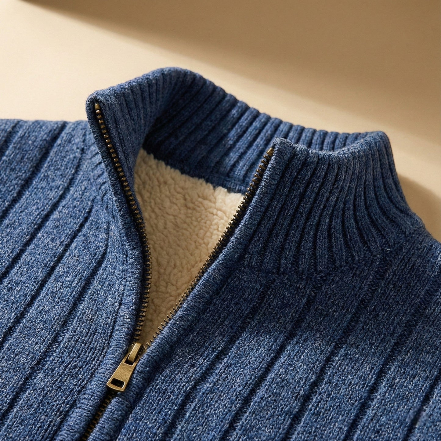 Ciedera Cashmere Zip Cardigan