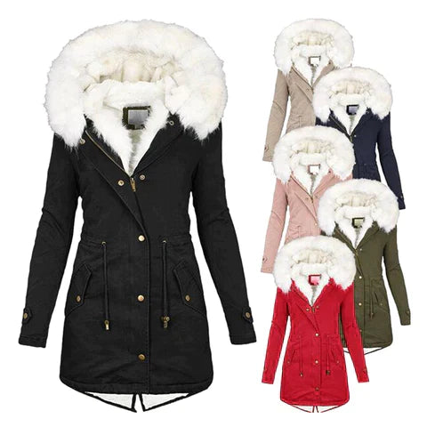 Ciedera Faux Fur Parka Jacket