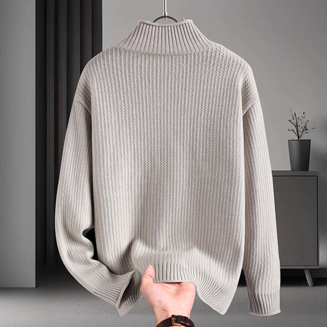 Monza Ribbed Knit Zip Cardigan