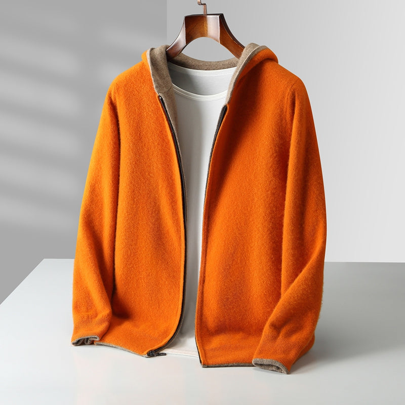 Roma Reversible Cashmere Hoodie