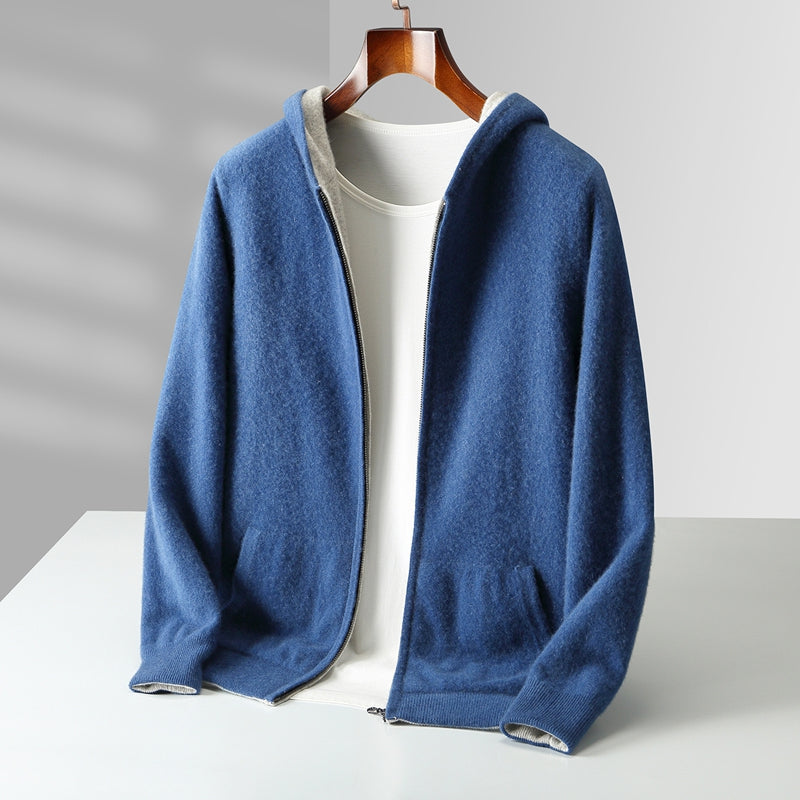 Roma Reversible Cashmere Hoodie