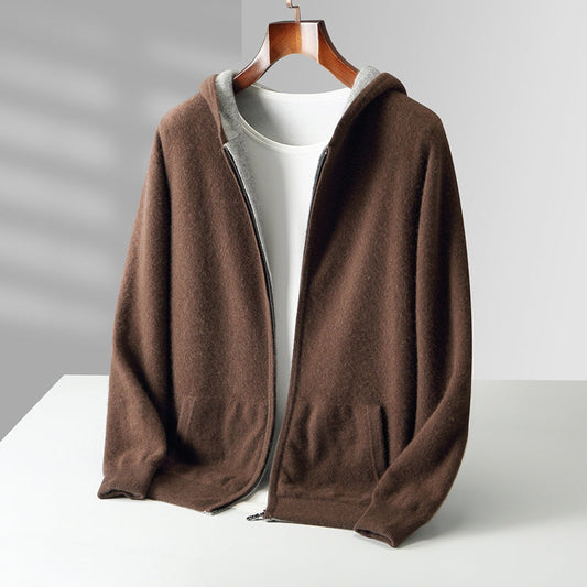 Roma Reversible Cashmere Hoodie