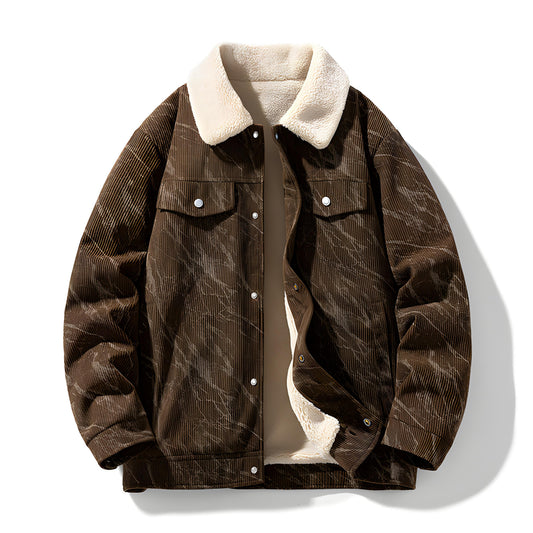 Corduroy Sherpa Jacket