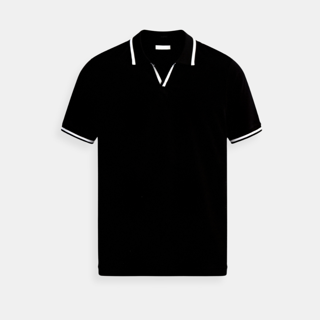 Ciedera Contrast Slim Fitted Polo