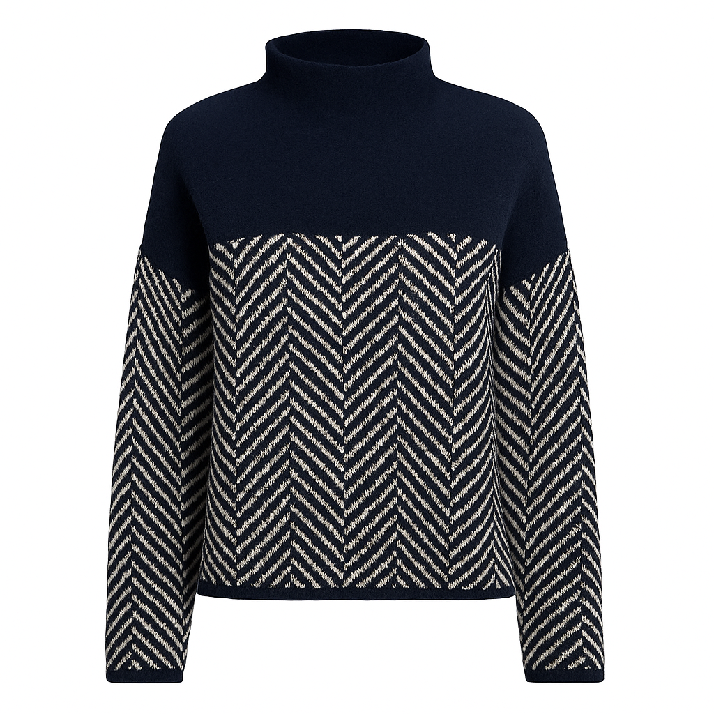 Knitted Turtleneck Sweater