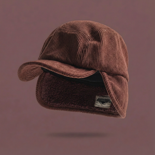 Sarno Corduroy Winter Earflap Cap