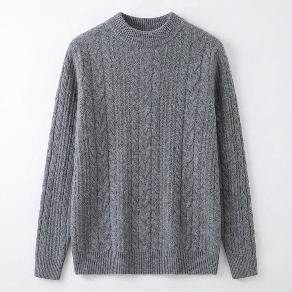 Spence Cashmere Cable Knit Sweater