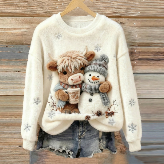 Christmas Cozy Friends Sweater