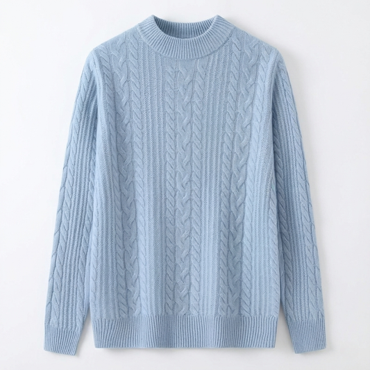 Spence Cashmere Cable Knit Sweater