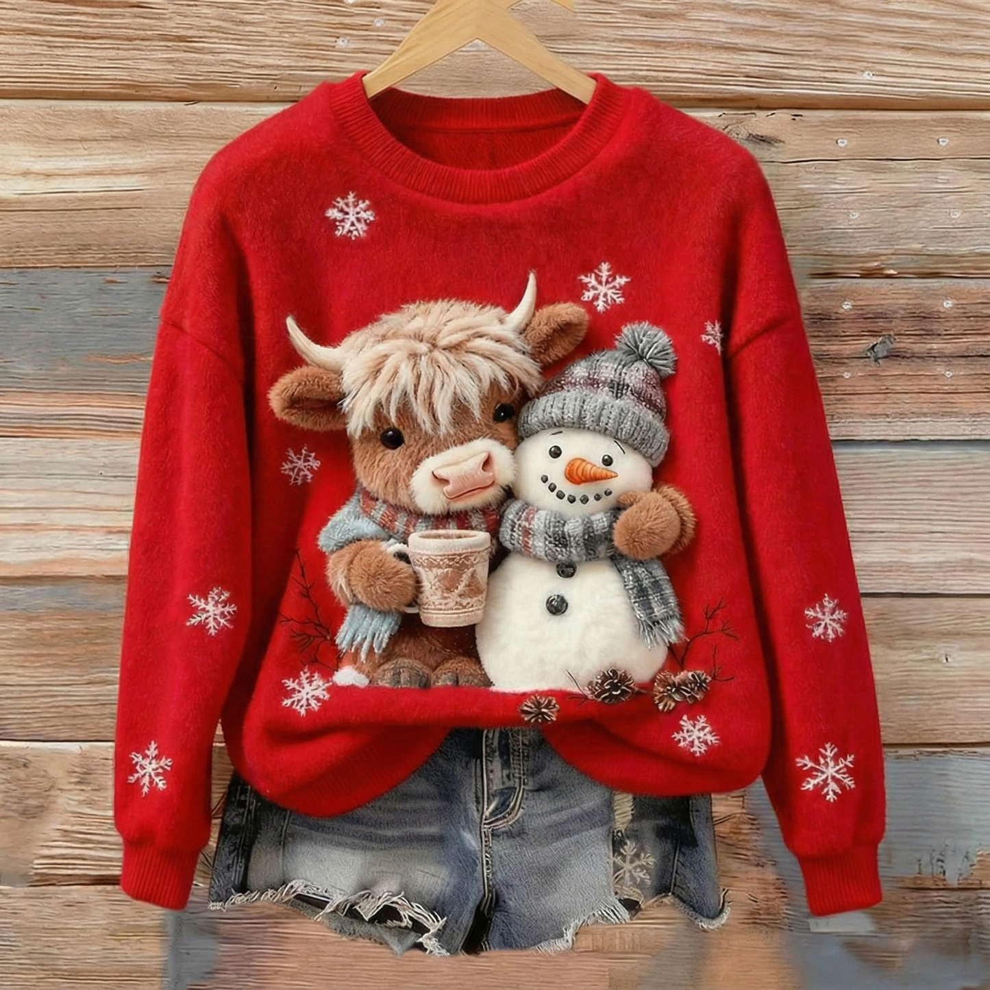 Christmas Cozy Friends Sweater