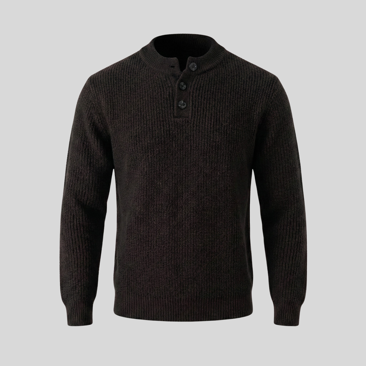 Ravello Ribbed Henley Sweater