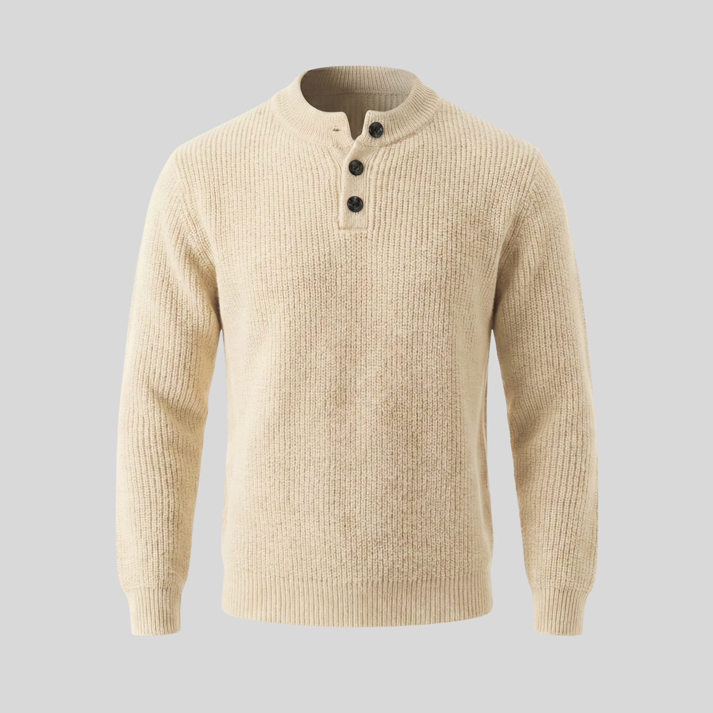 Ravello Ribbed Henley Sweater