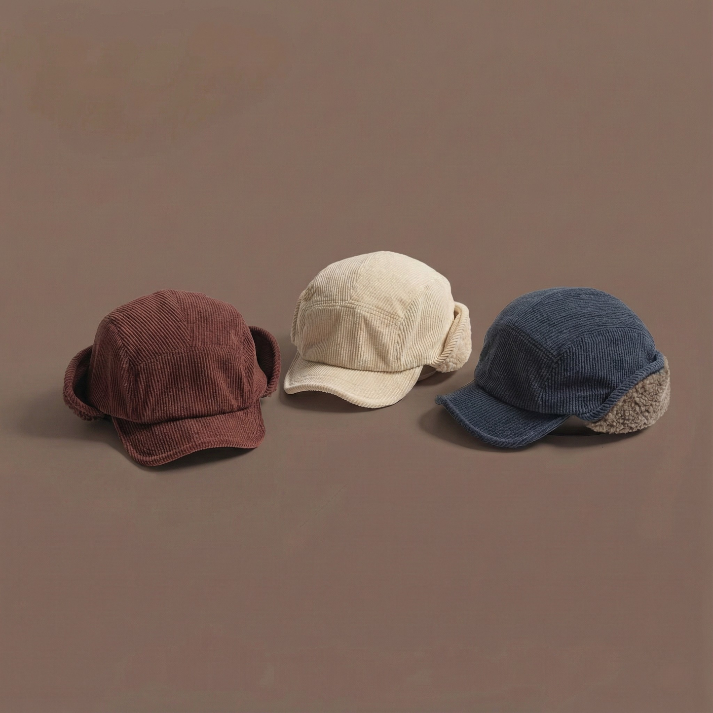 Sarno Corduroy Winter Earflap Cap
