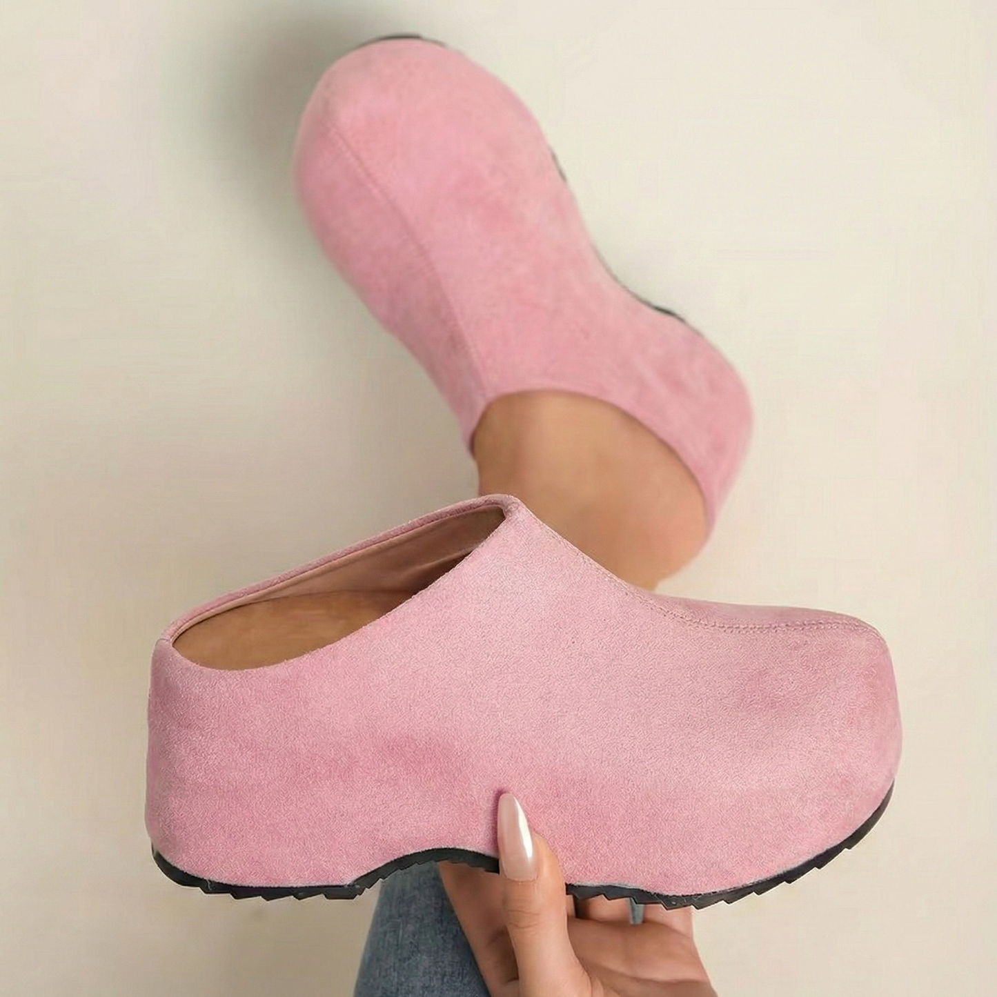 Apres Suede Comfort Clogs