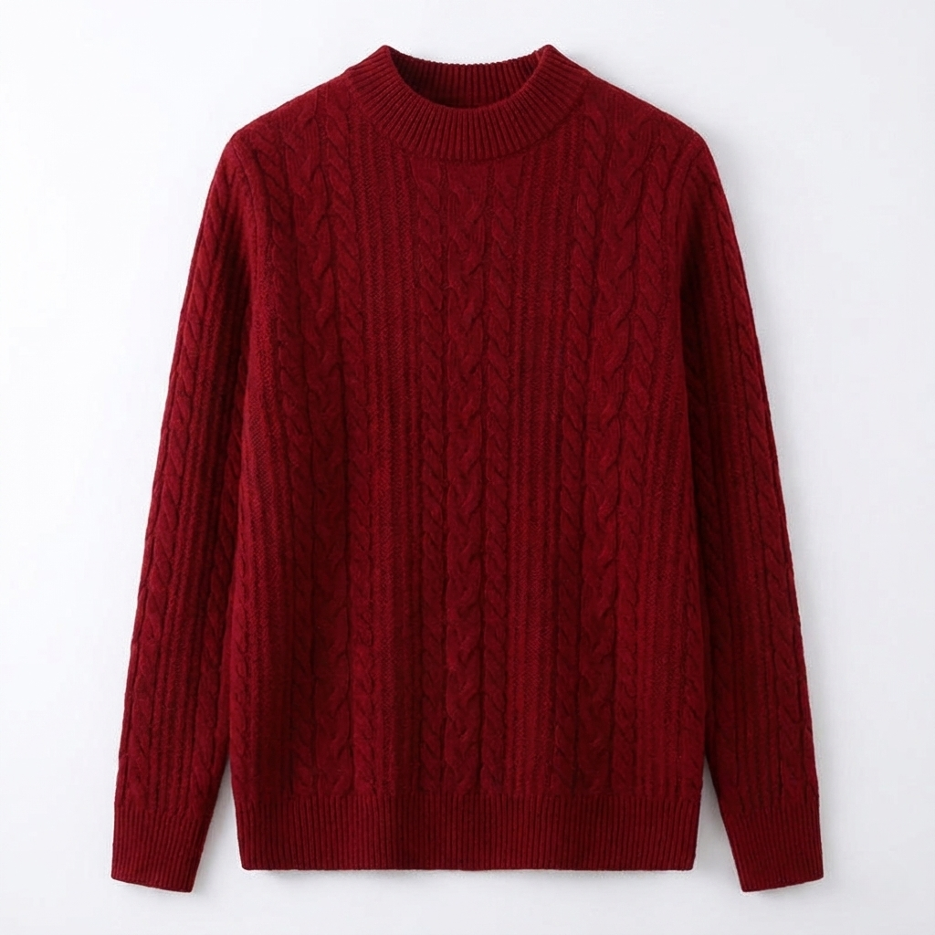 Spence Cashmere Cable Knit Sweater