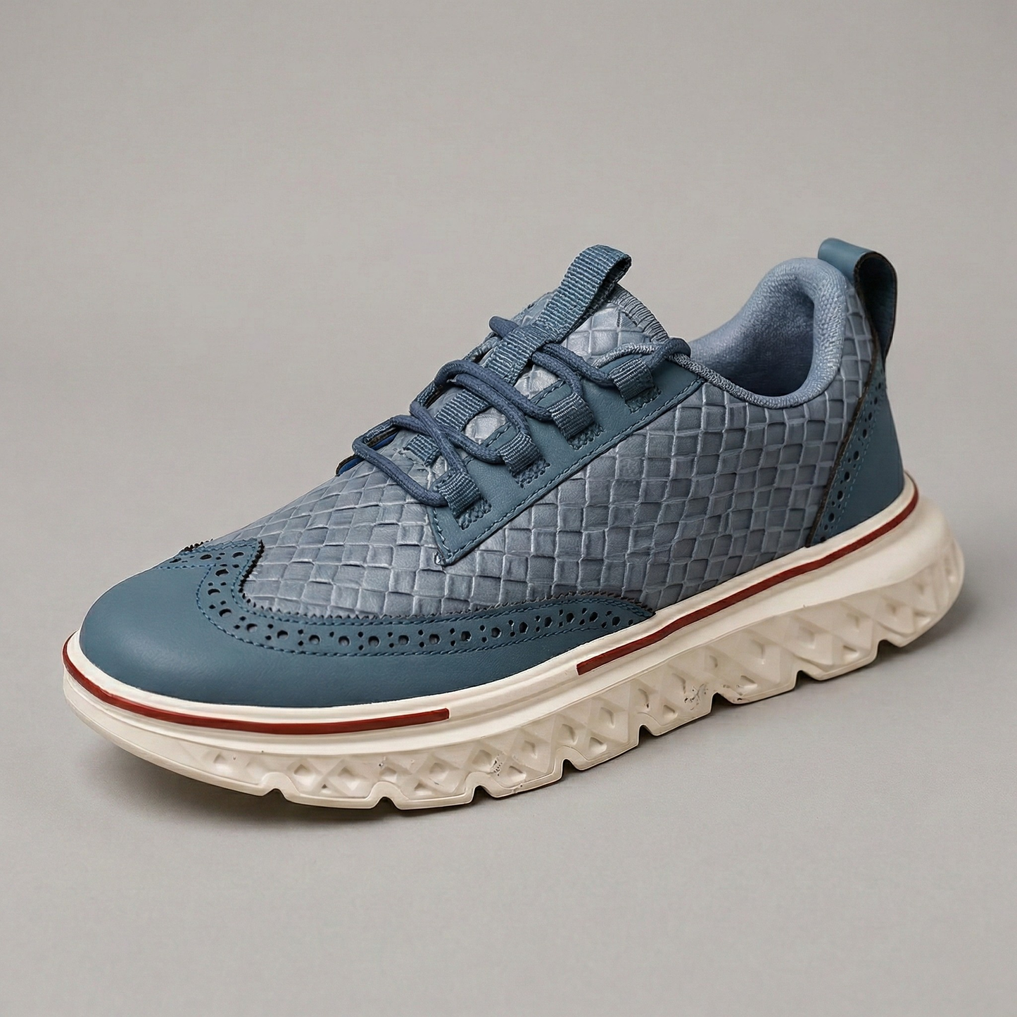 Grant Woven Leather Sneakers
