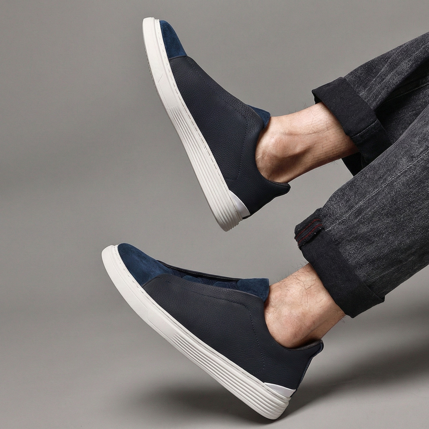 Sebastien Leather & Suede Sneakers