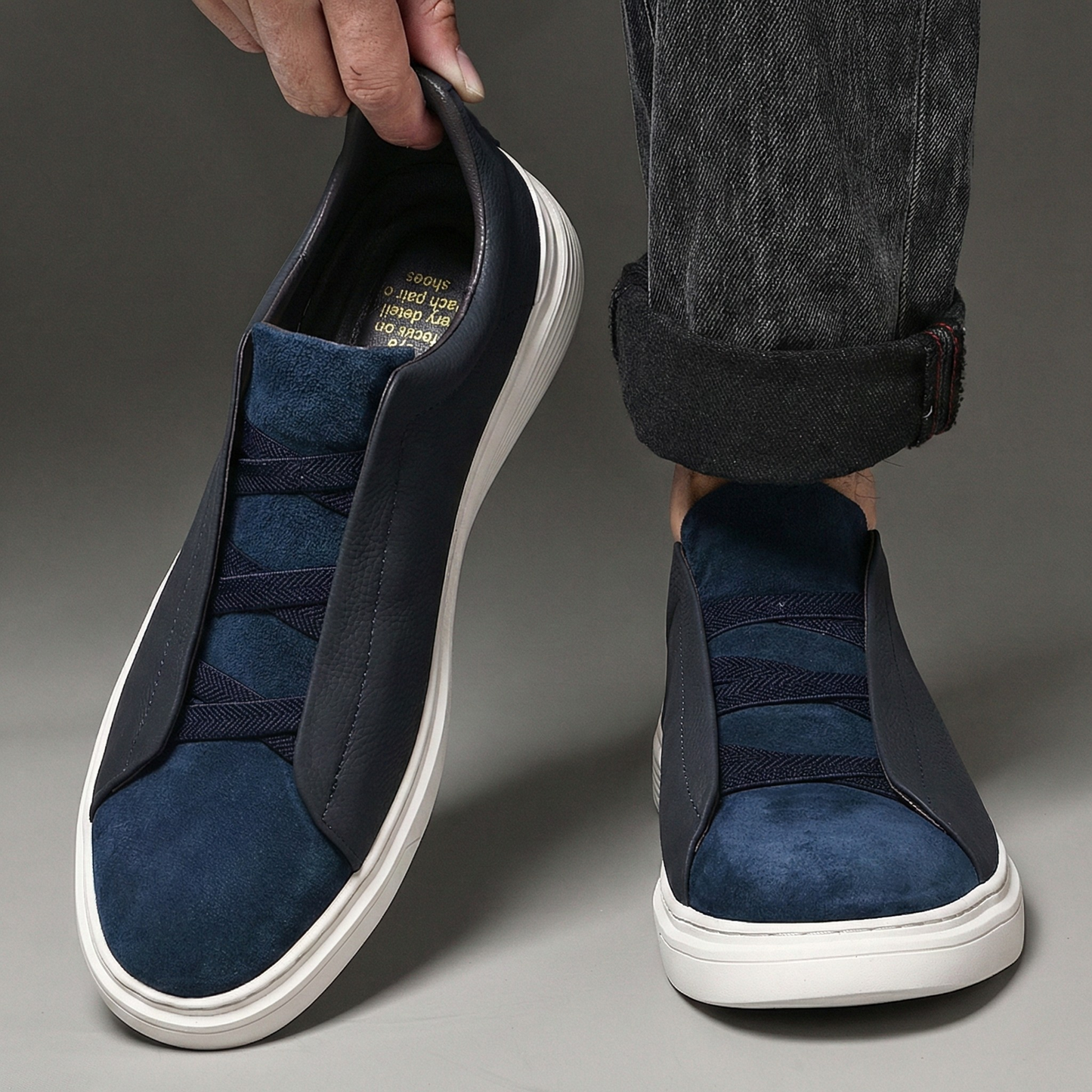 Sebastien Leather & Suede Sneakers