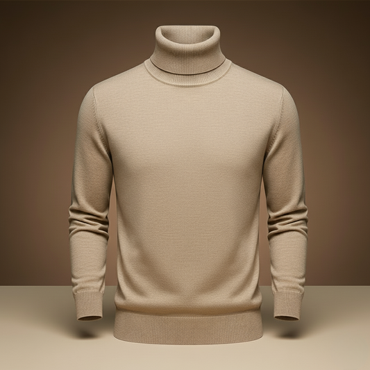 Classic Cashmere-Blend Turtleneck