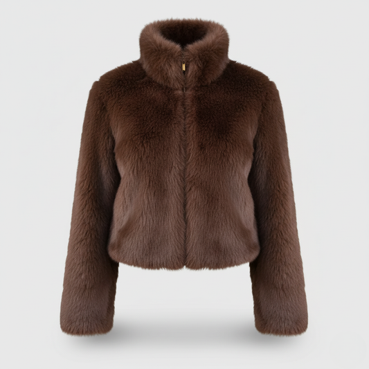 Plush Faux Fur Jacket