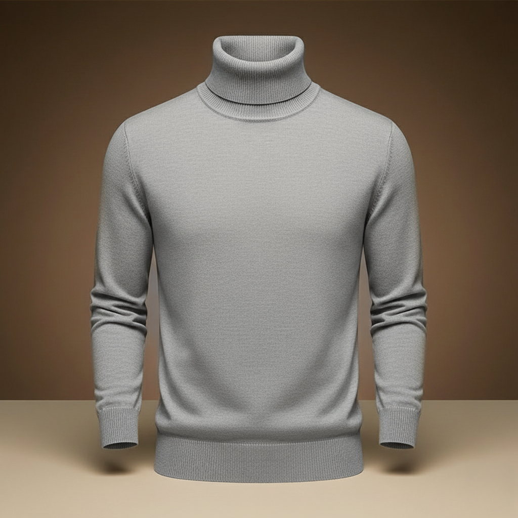 Classic Cashmere-Blend Turtleneck