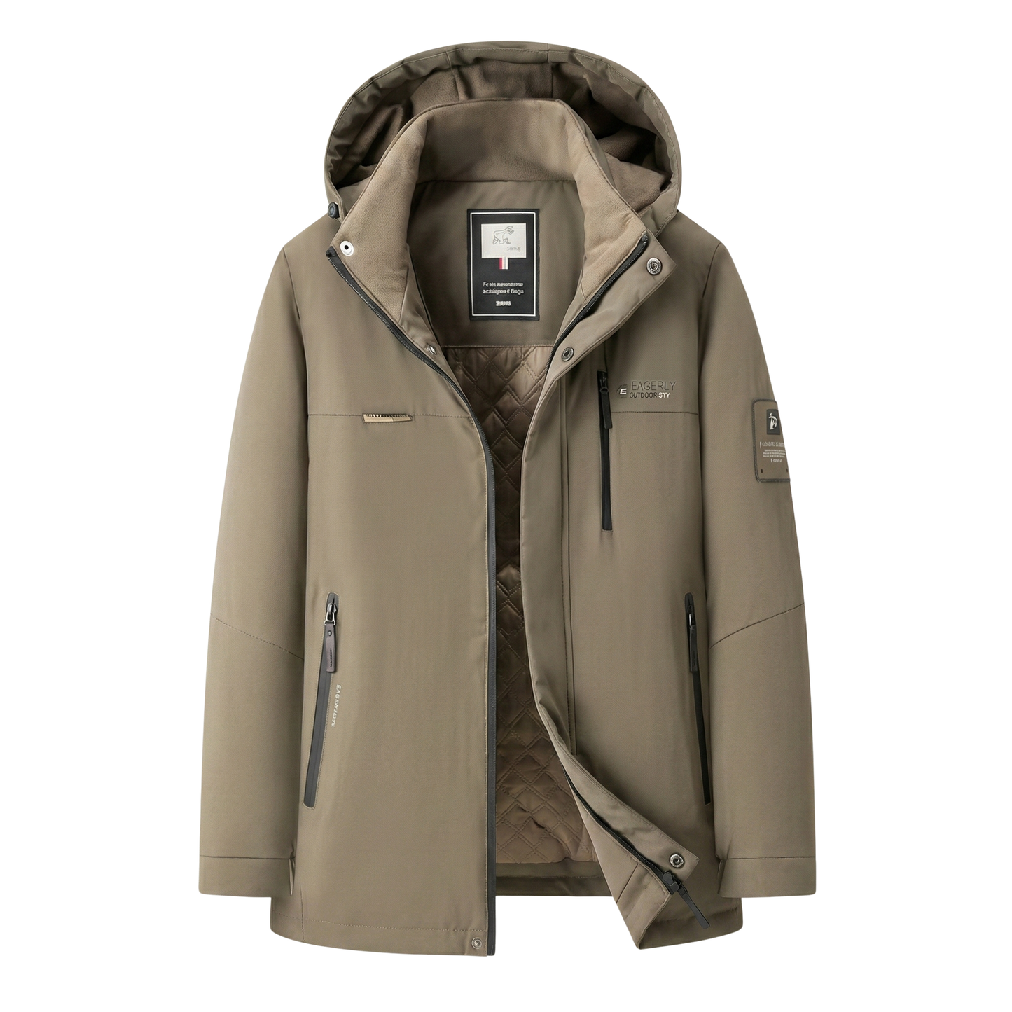 Eagerly Hooded Down Jacket
