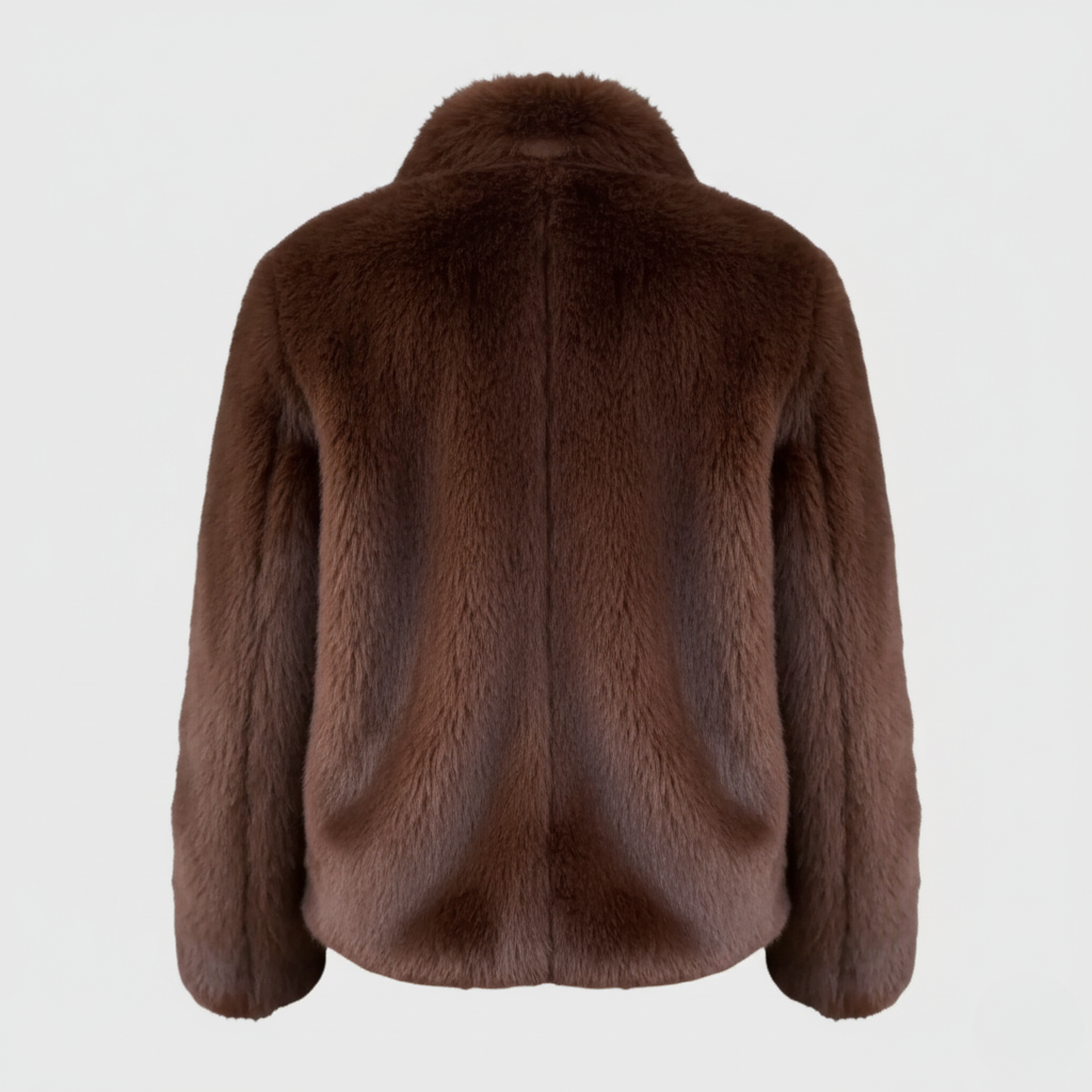 Plush Faux Fur Jacket