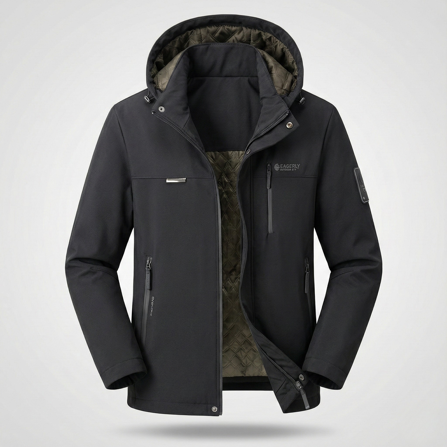 Eagerly Hooded Down Jacket