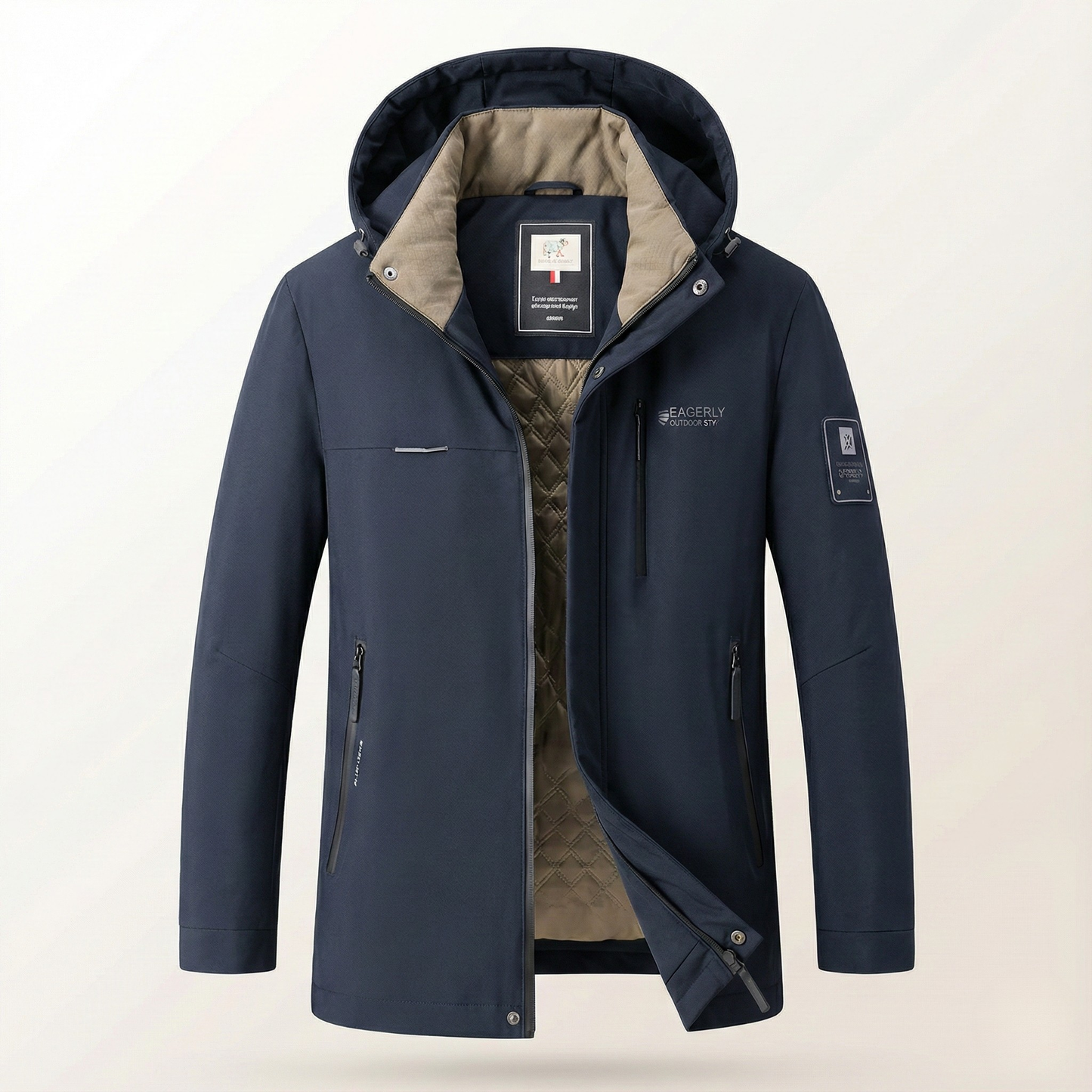 Eagerly Hooded Down Jacket