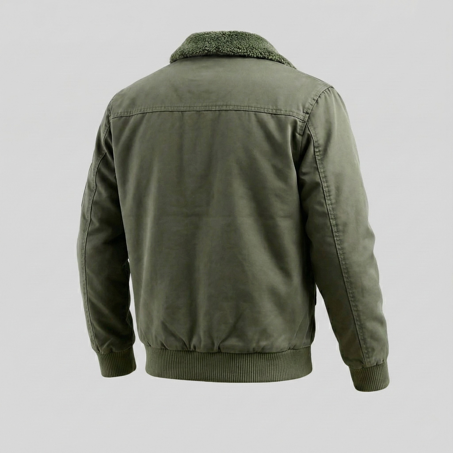 Sherpa-Lined Utility Jacket