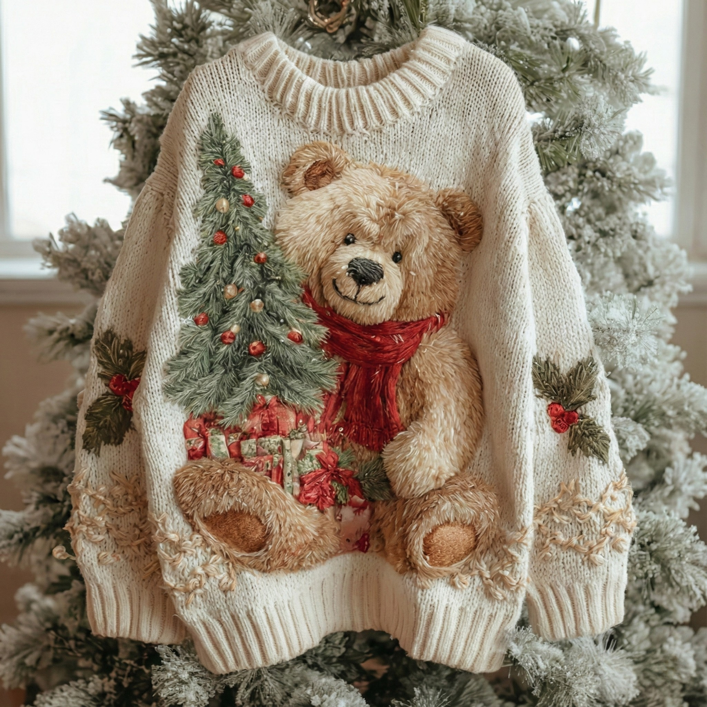 Christmas Teddy Sweater