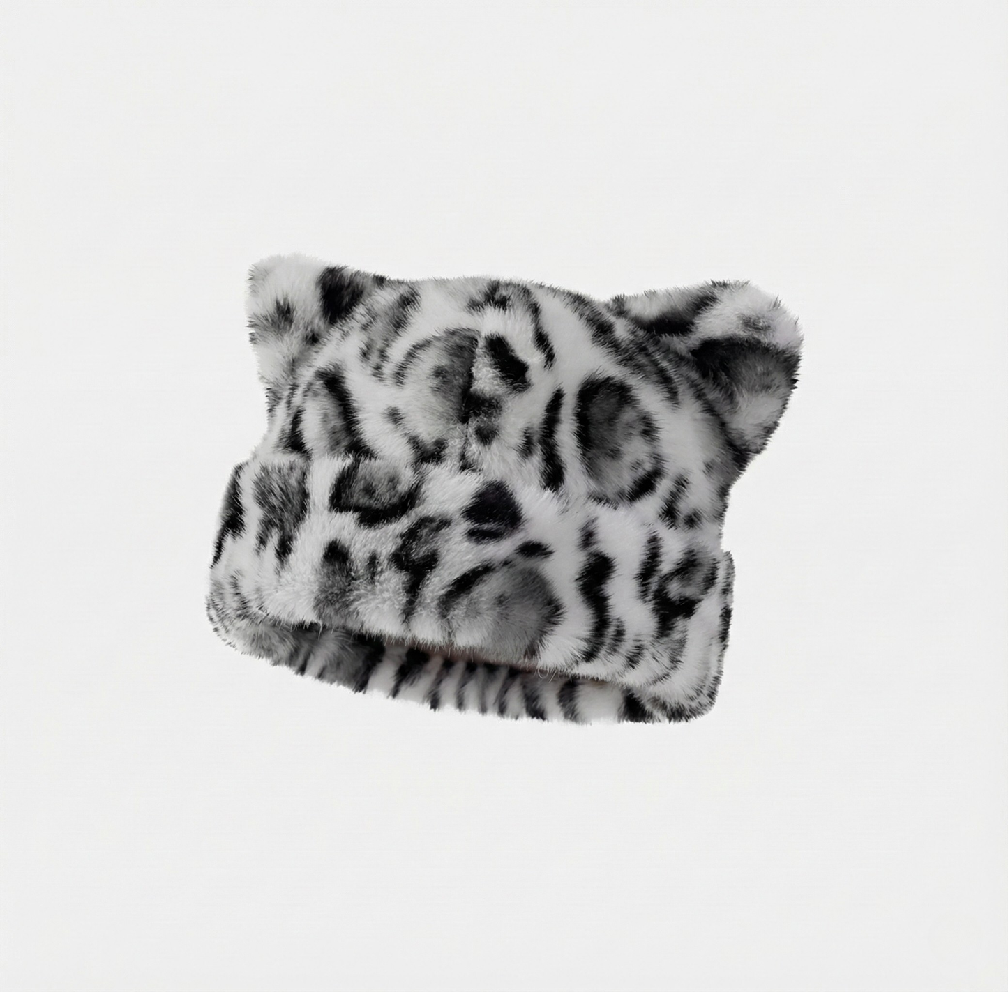 Lucy Leopard Faux Fur Winter Hat
