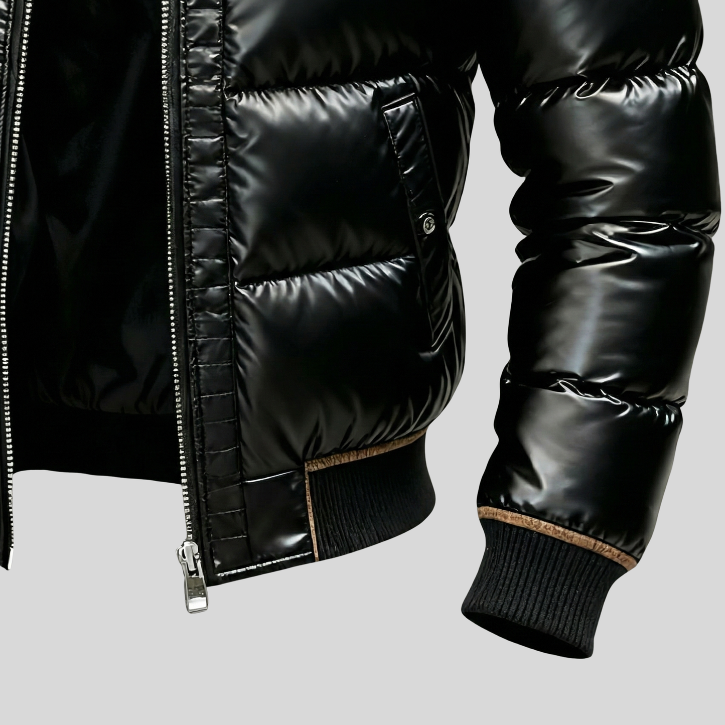 Ciedera Fur-Collar Puffer Jacket