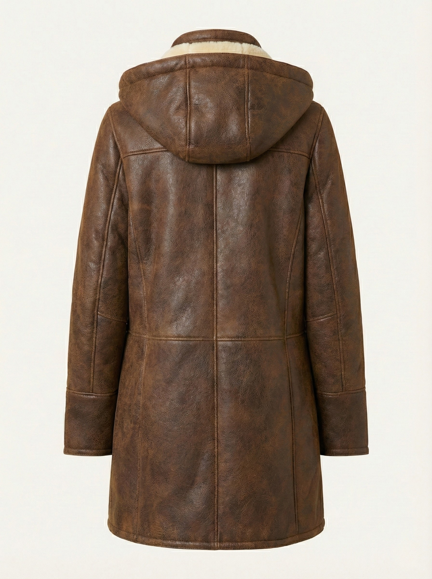 Ciedera Classic Faux Suede Toggle Coat