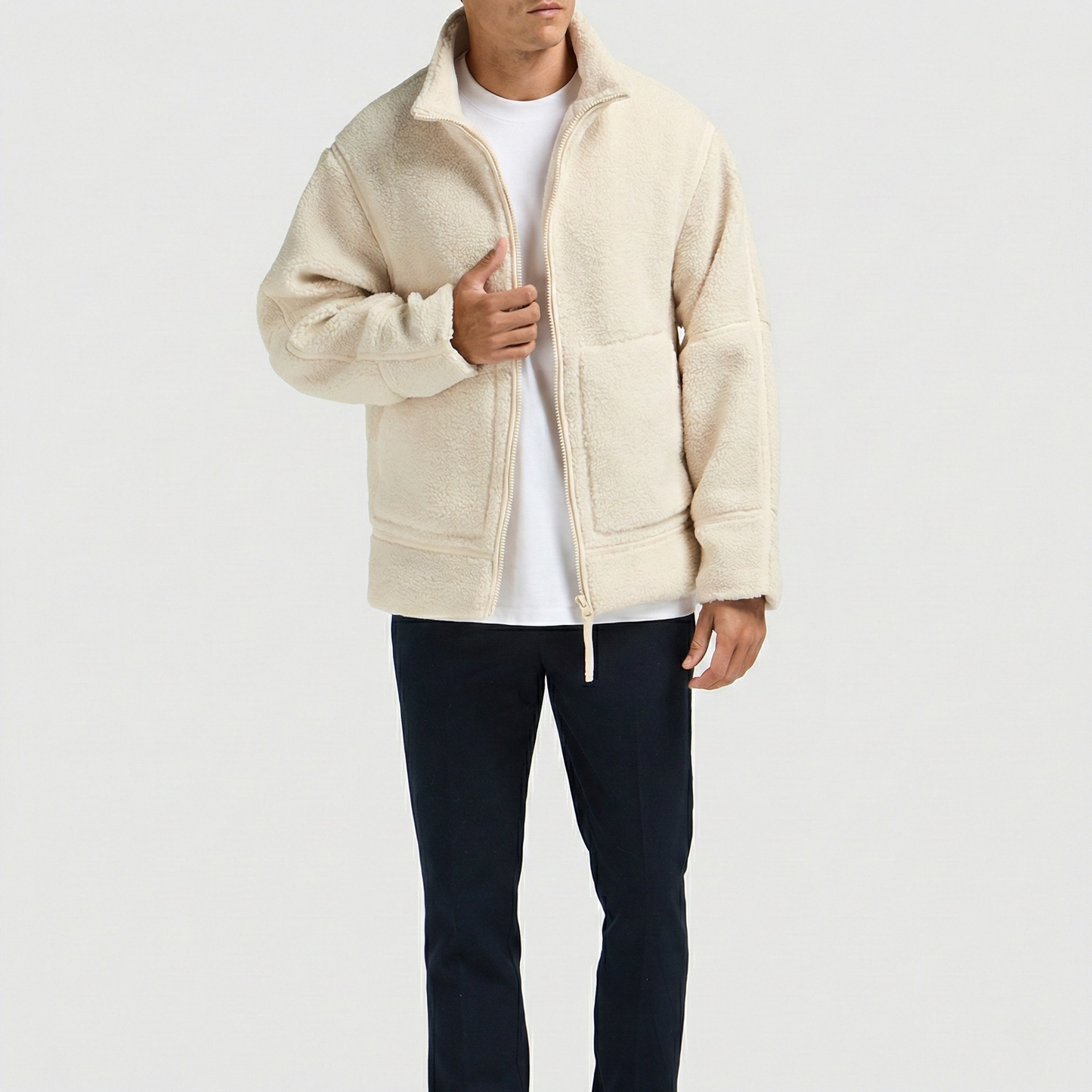 Belfano Teddy Fleece Jacket