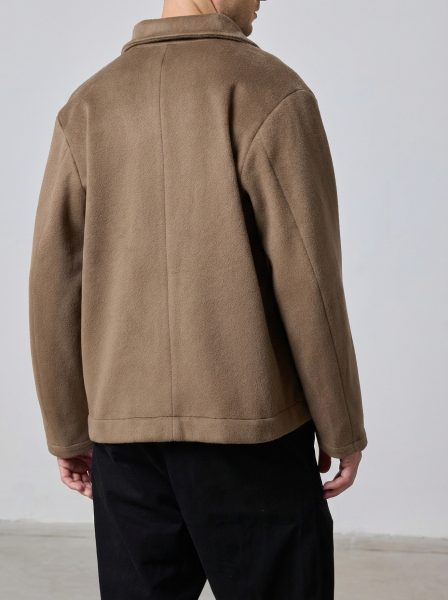 Amari Tailored Wool Short Jacket