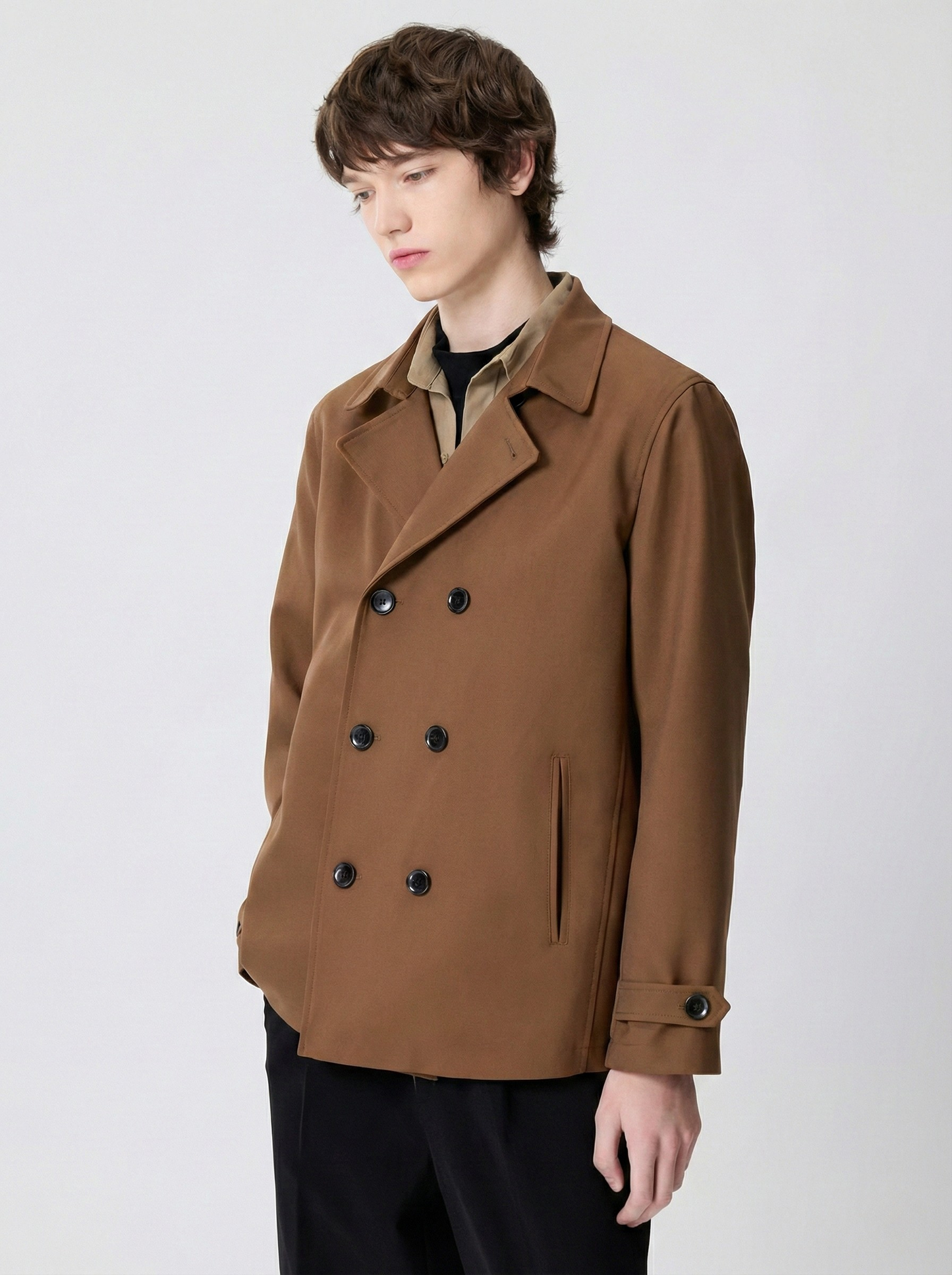 Belmont Tailored Double-Breasted Coat