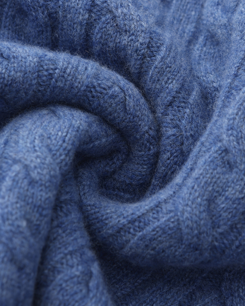 Ciedera Cashmere Woven Half Zip