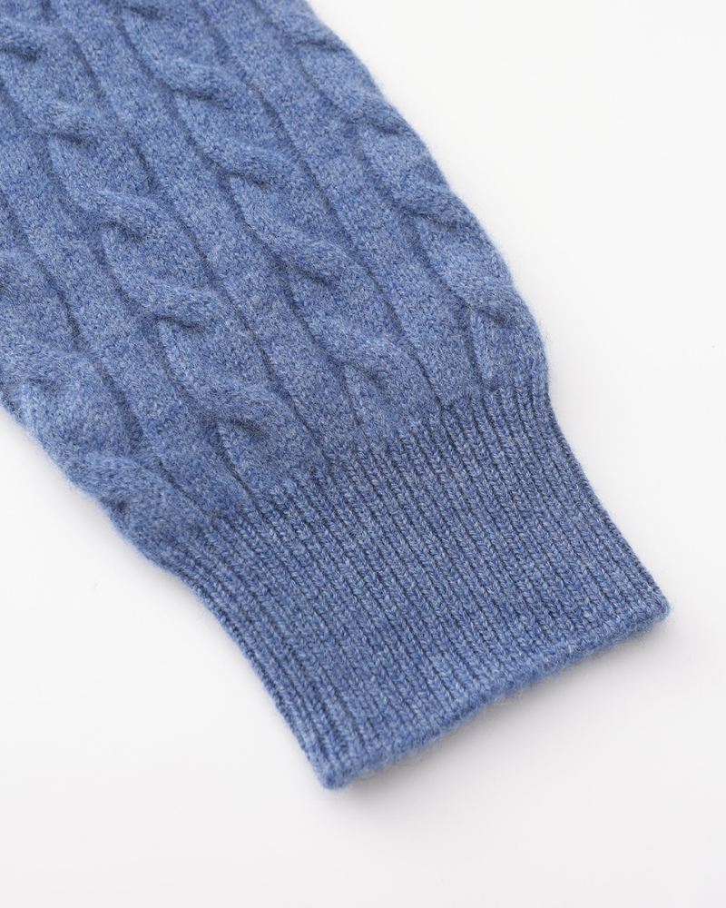 Ciedera Cashmere Woven Half Zip