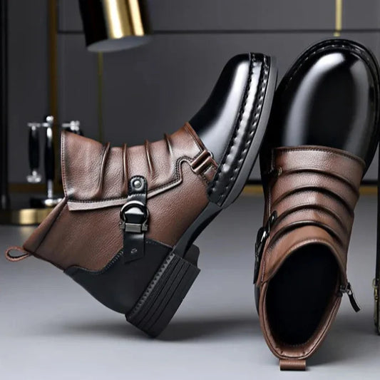 Adler Leather Ankle Boots
