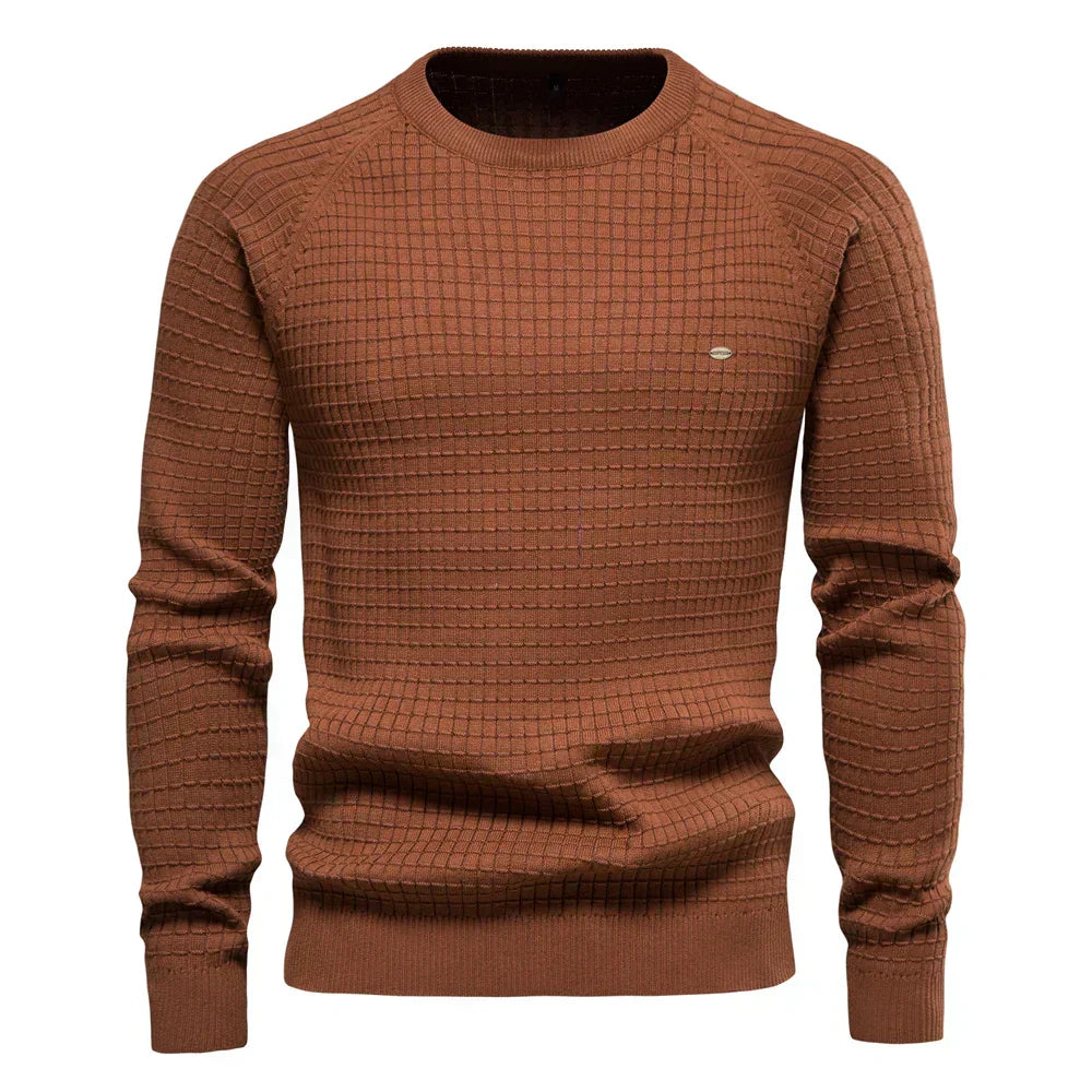 Federico Sweater With Diamond Pattern