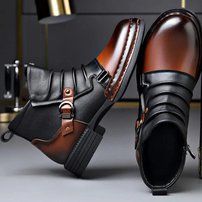 Adler Leather Ankle Boots