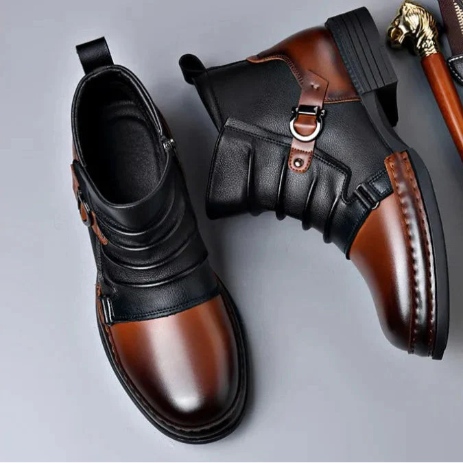 Adler Leather Ankle Boots