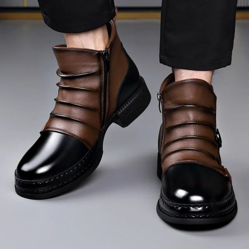 Adler Leather Ankle Boots