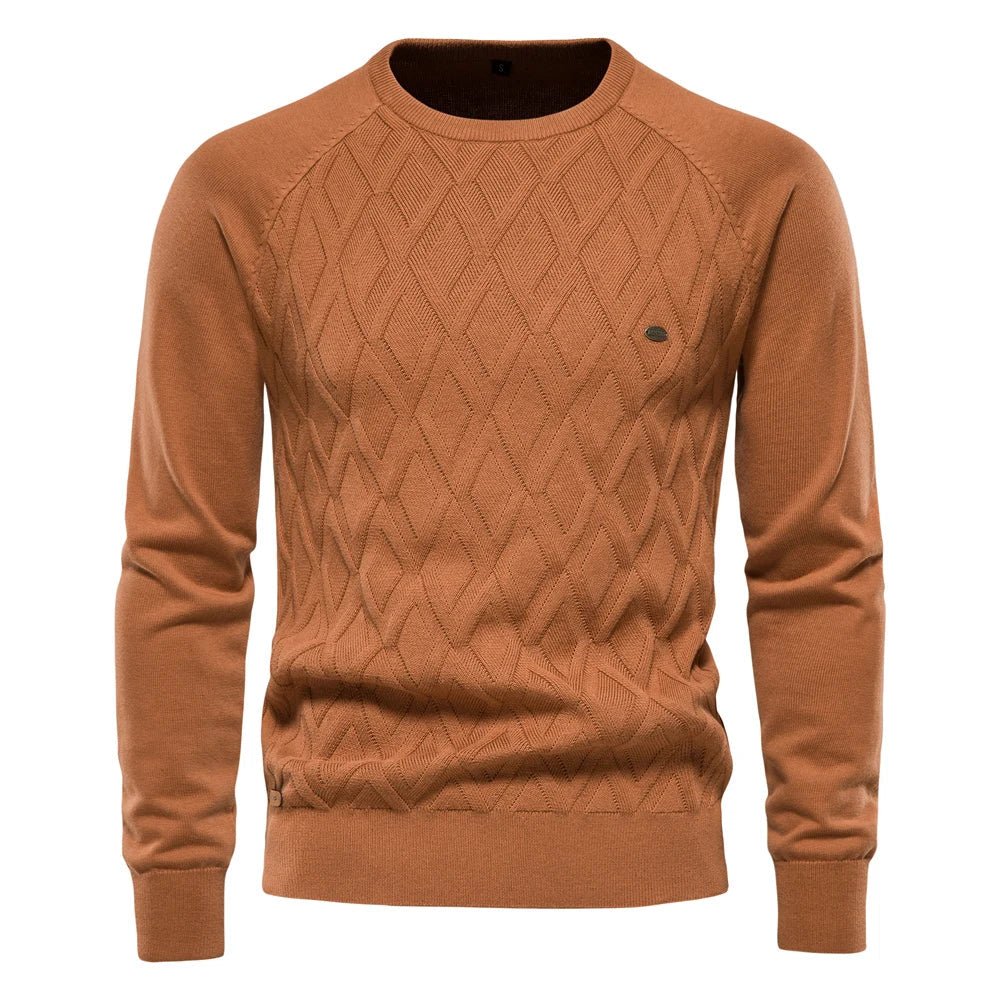 Theodor Sweater With Diamond Pattern