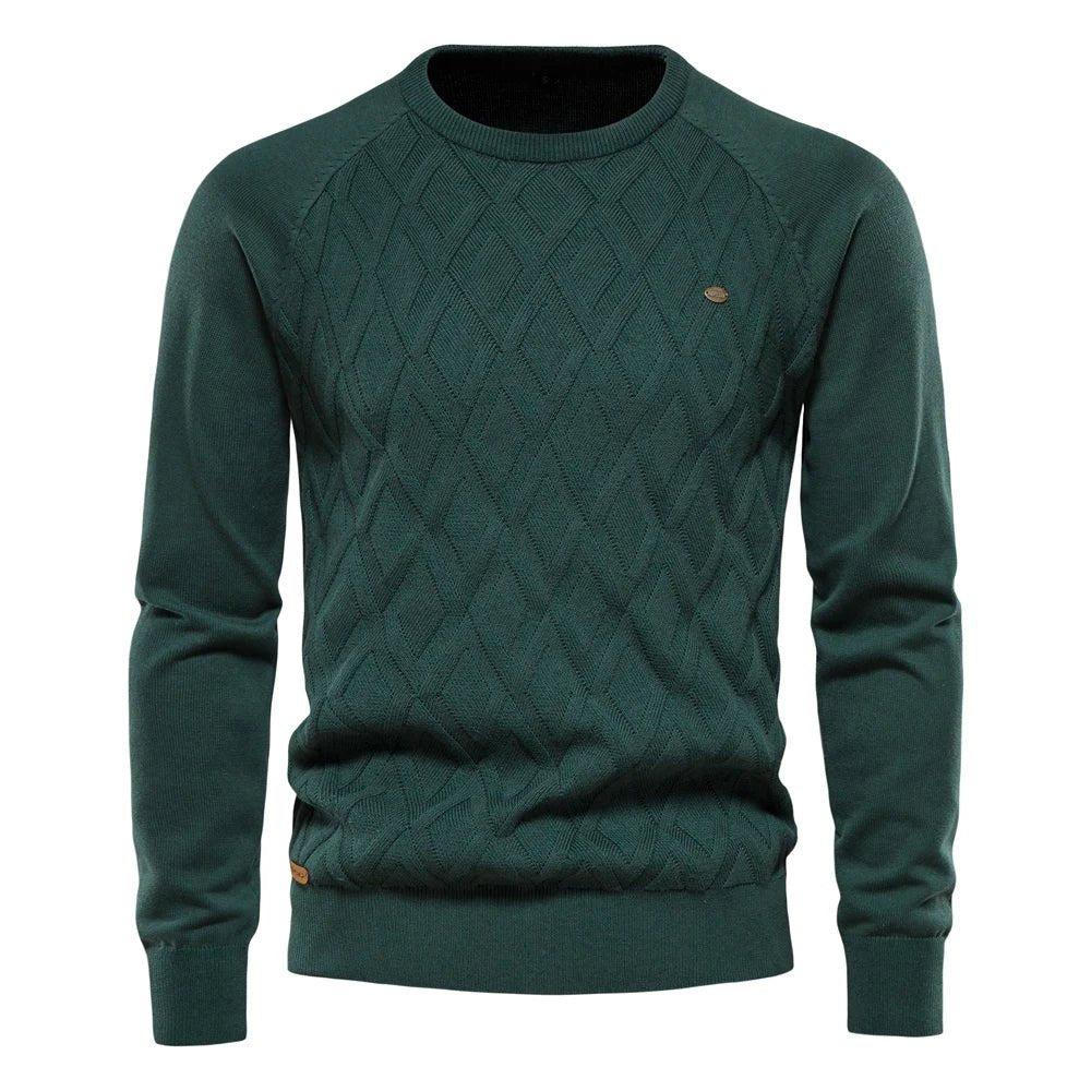 Theodor Sweater With Diamond Pattern